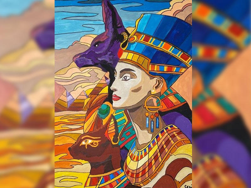 معرض الفن التشكيلي مصر ام الدنيا