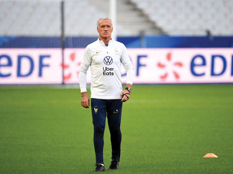 مدرب منتخب فرنسا ديدييه ديشامب