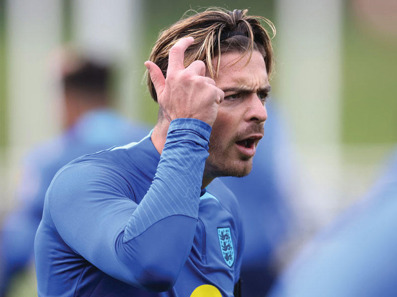 لاعب مانشستر سيتي ومنتخب إنكلترا جاك غريليش