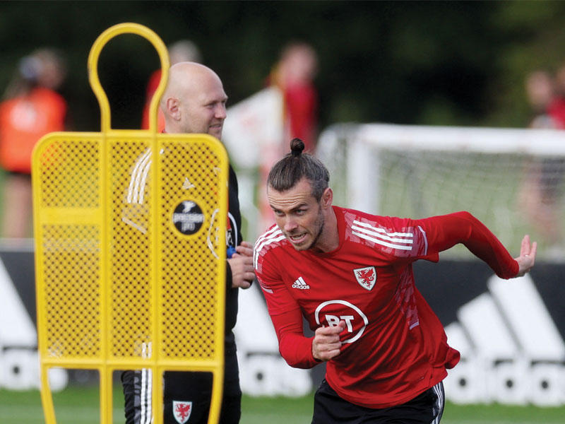 لاعب لوس أنجلوس غالاكسي الأميركي، غاريث بيل