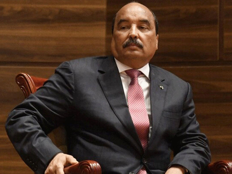 الرئيس الموريتاني السابق محمد ولد عبدالعزيز