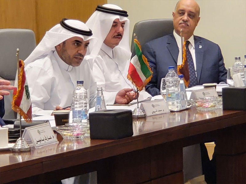 نائب رئيس جمعية المهندسين الكويتية م. محمد السبيعي خلال مشاركته بأحد الاجتماعات