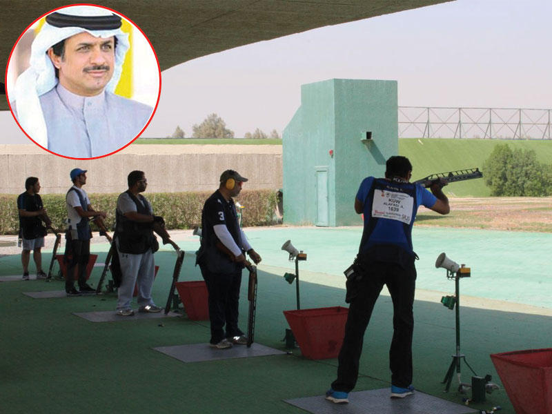 بطولة نادي بيان للرماية لفئة الهواة تنطلق غدا وفي الاطار أمين سر نادي بيان الرياضي للرماية فهد الصهيبي