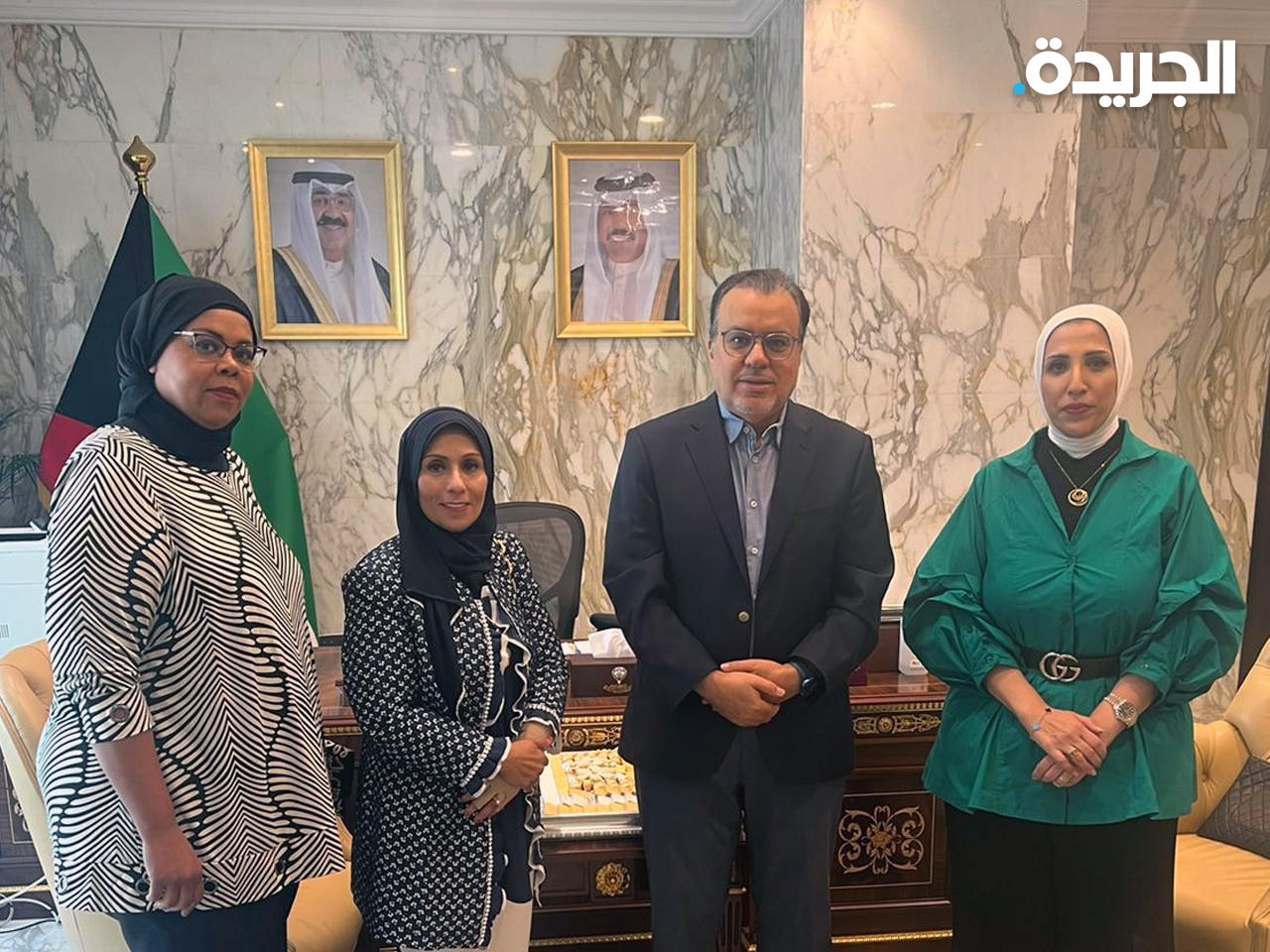 السعيد مستقبلا عضوات جمعية العلاج الطبيعي