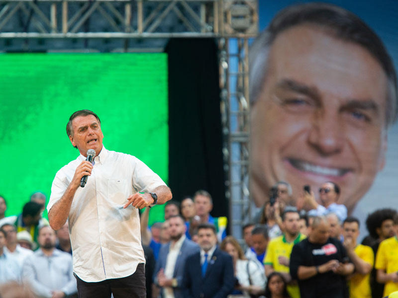 الرئيس البرازيلي اليميني المتطرف جاير بولسونارو