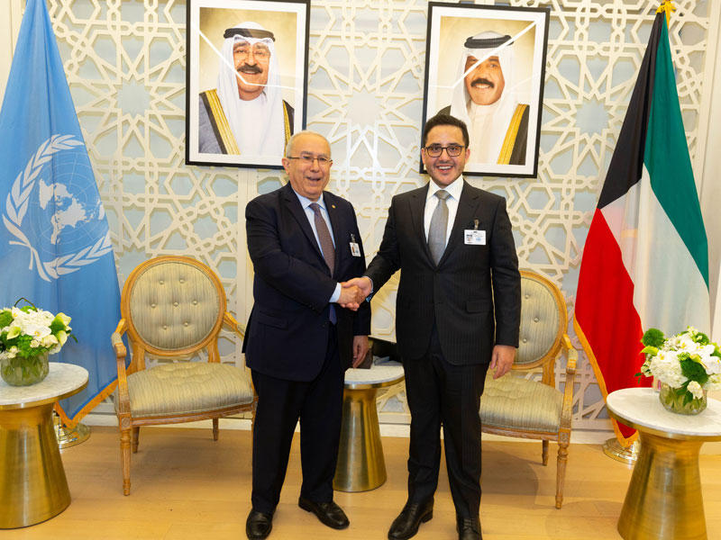 الناصر ونظيره الجزائري