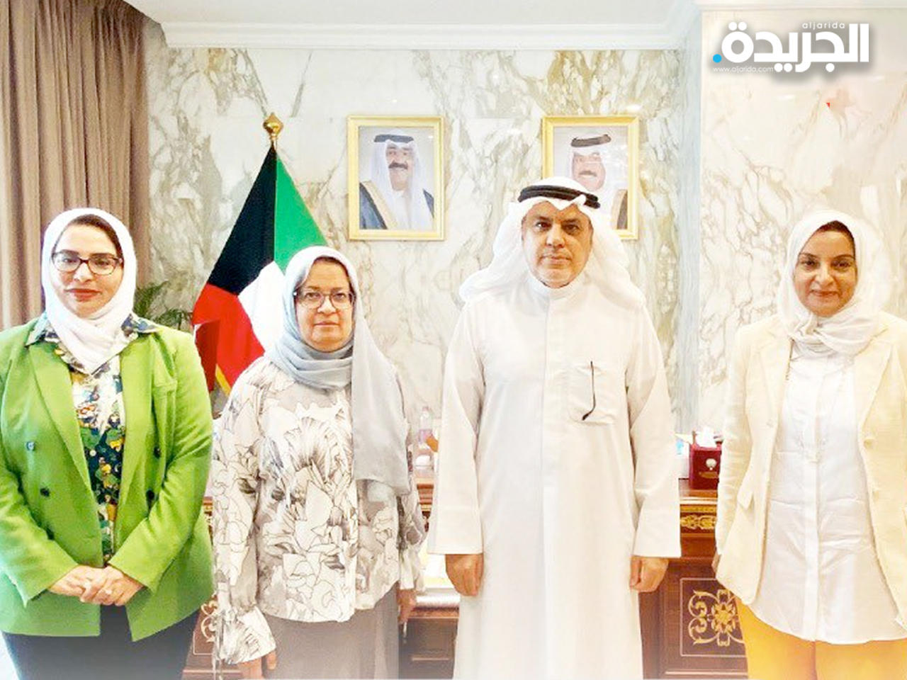 السعيد متوسطاً أعضاء رابطة طب الأطفال