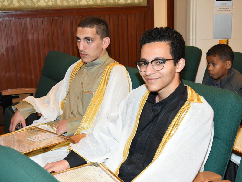 جانب من حلقات الإسناد للأطفال