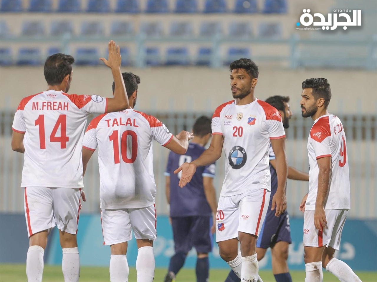 جانب من مباراة الكويت