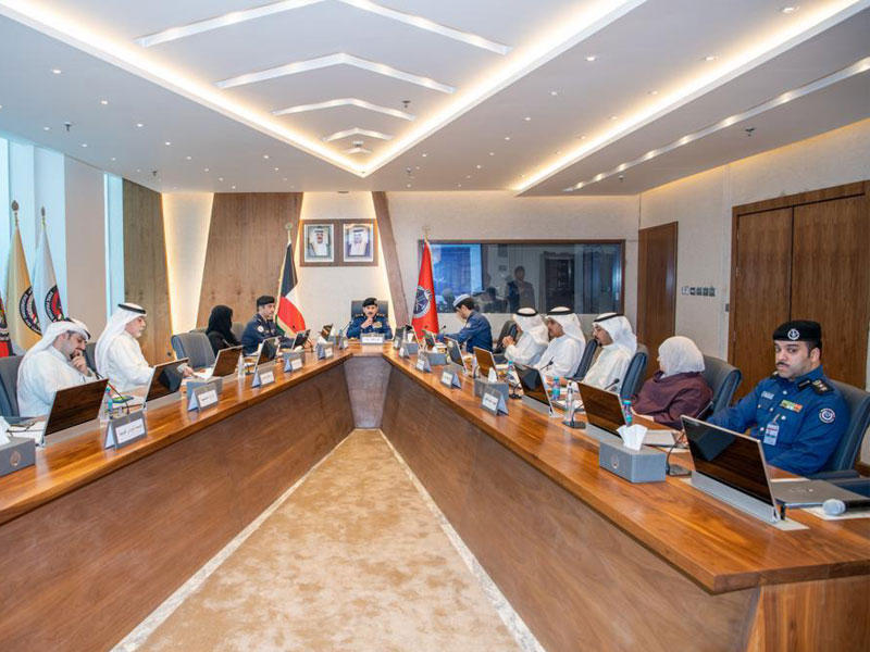 المكراد مترئساً الاجتماع