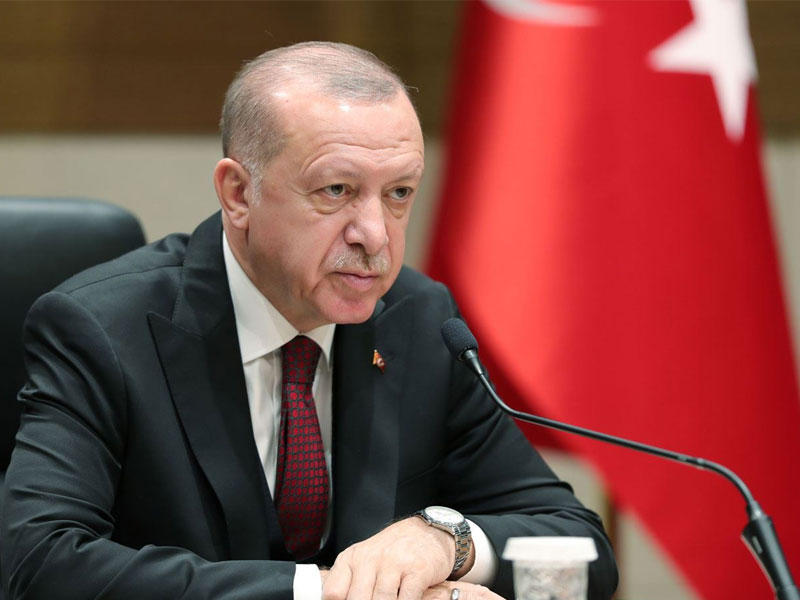 الرئيس التركي رجب طيب إردوغان