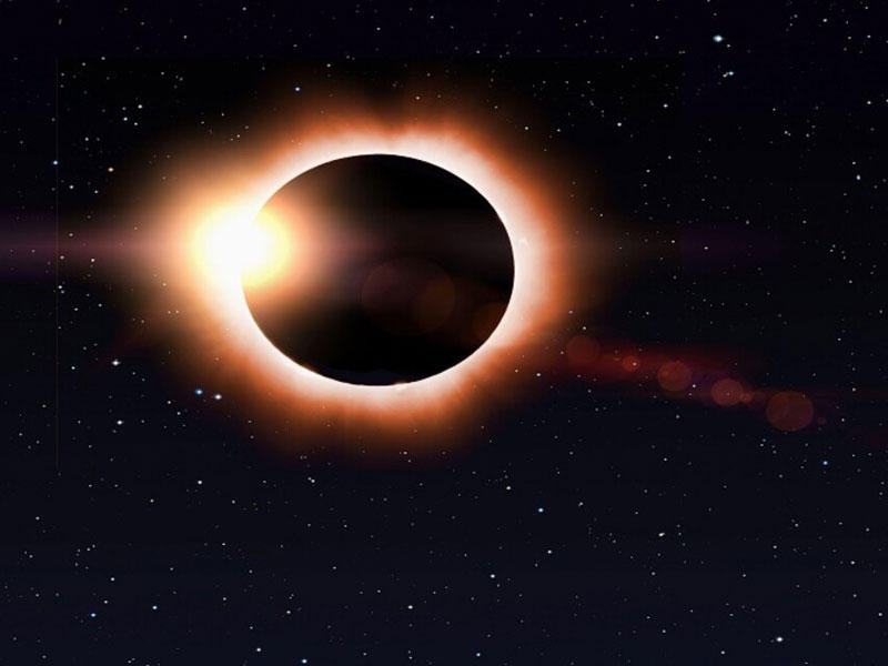 كسوفاً جزئياً للشمس