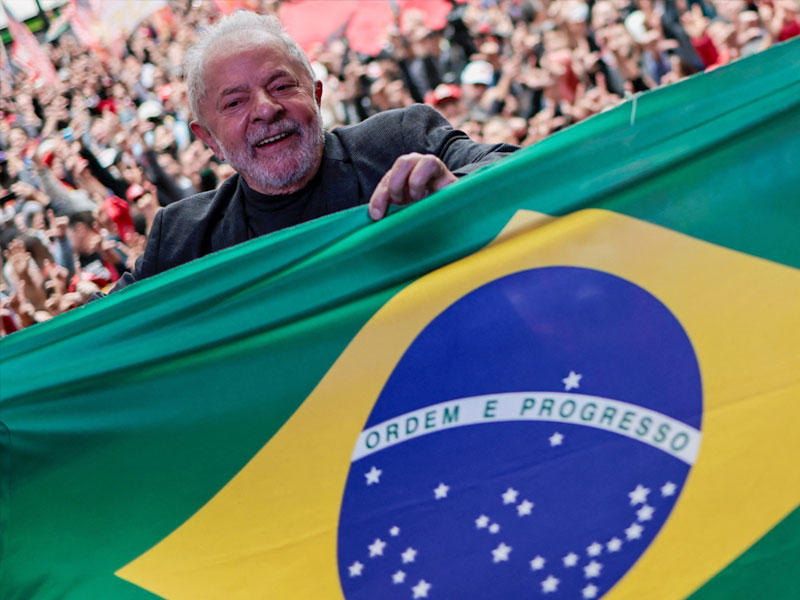  الرئيس البرازيلي السابق لويس إناسيو لولا دي سيلفا