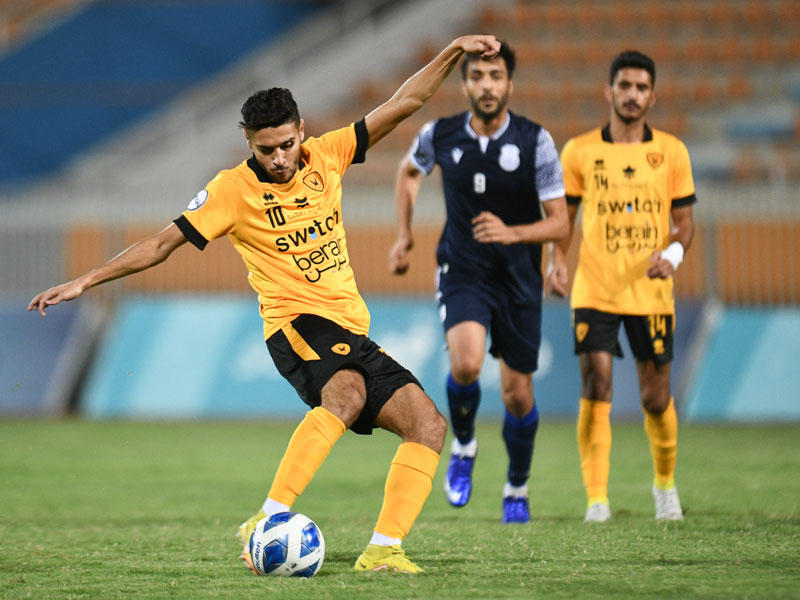 جانب من لقاء القادسية واليرموك تصوير نوفل إبراهيم