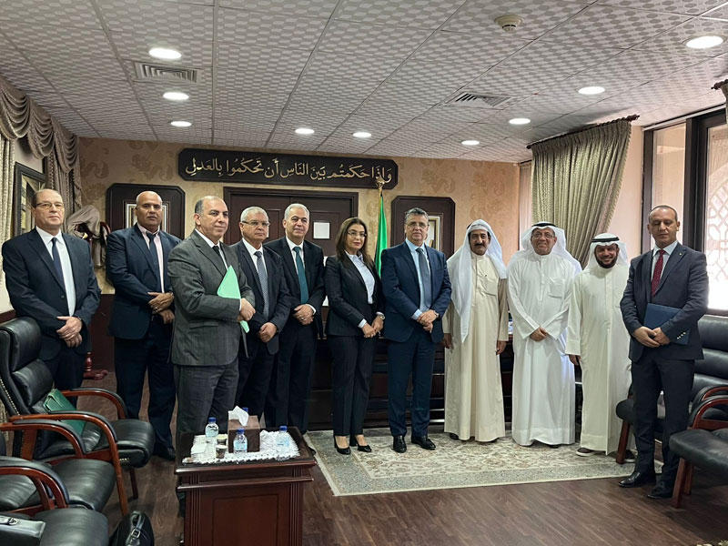 العجيل وبورسلي والوفد المغربي