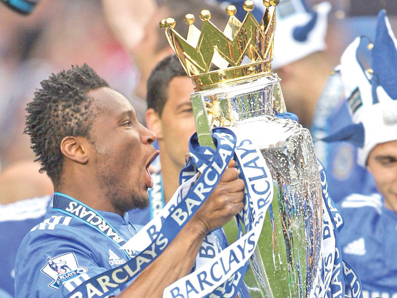  الاعب النيجيري جون أوبي ميكيل