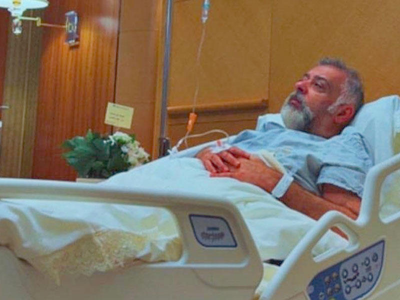 البلام في المستشفى