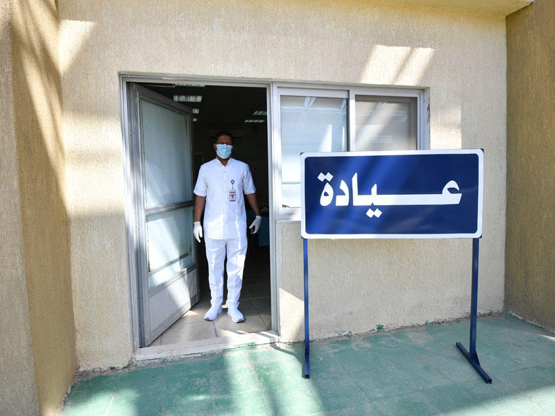 جانب من استعدادات الصحة خلال انتخابات أمة 2020 (صورة أرشيفية)