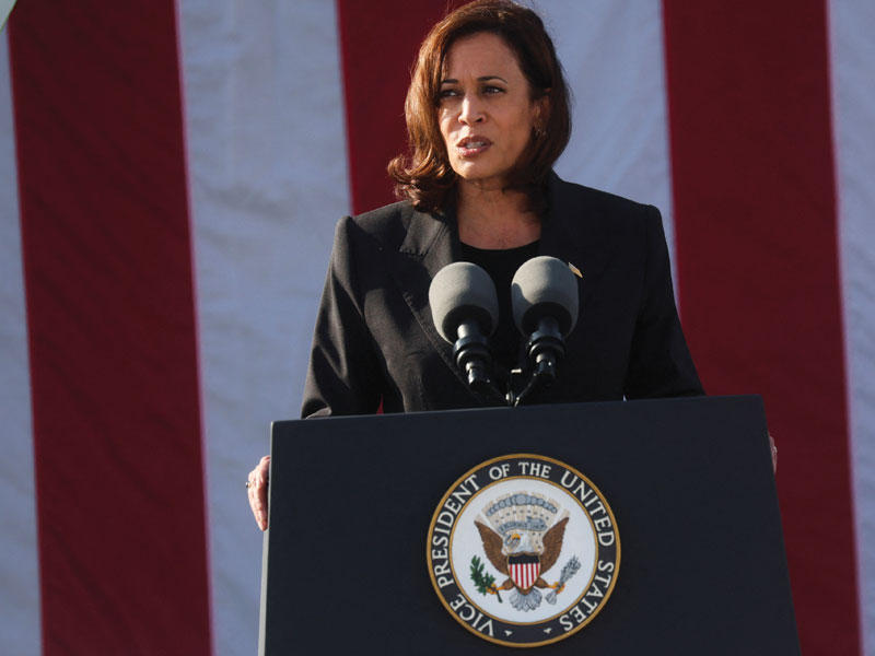  نائبة الرئيس الأميركي كامالا هاريس