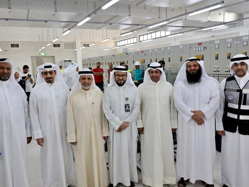 جانب من افتتاح المحطة