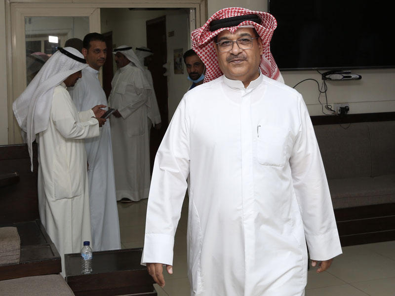 رئيس مجلس إدارة نادي النصر خالد الشريدة