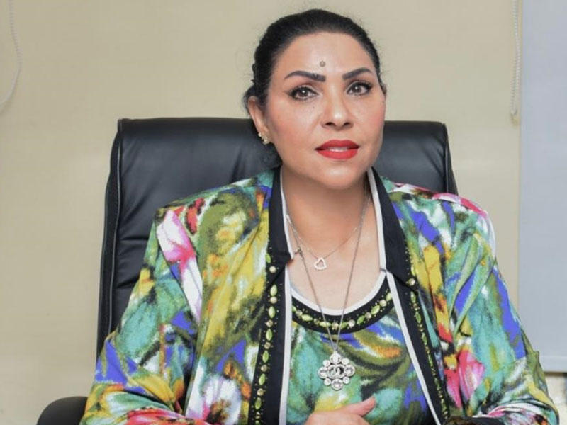 رئيسة اللجنة النسائية للكرة الطائرة استقلال الرقم