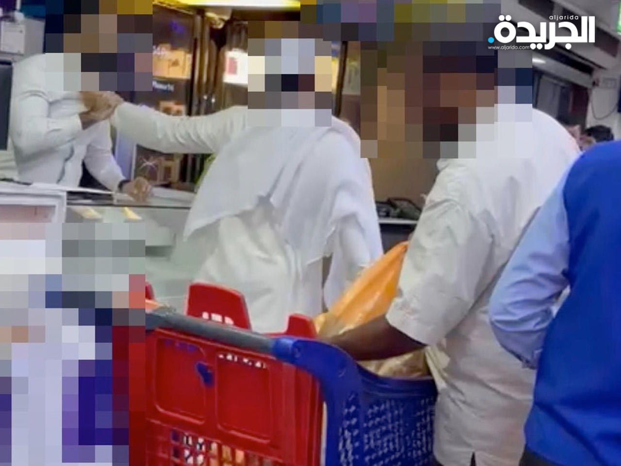 مقطع من الفيديو المتداول