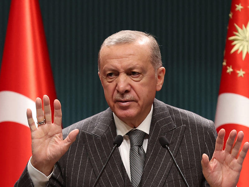 الرئيس التركي رجب طيب إردوغان