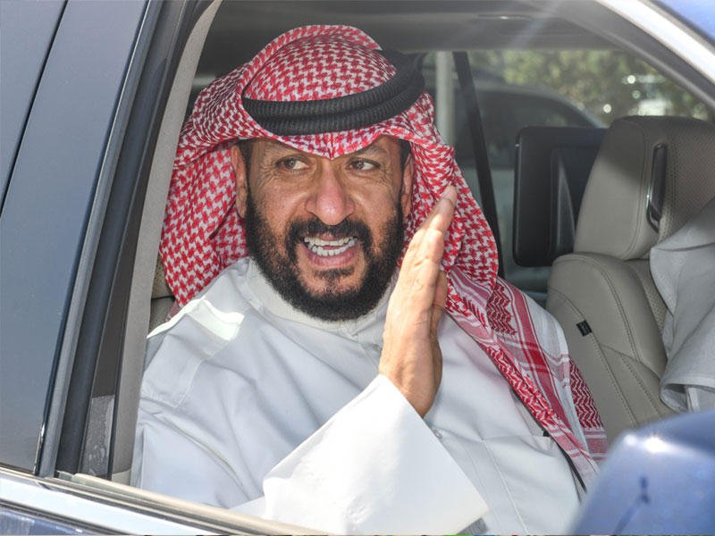 الخالد خلال جولته أمس