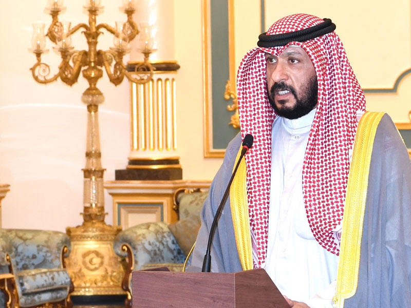  نائب رئيس مجلس الوزراء وزير الدفاع وزير الداخلية بالوكالة الشيخ طلال الخالد