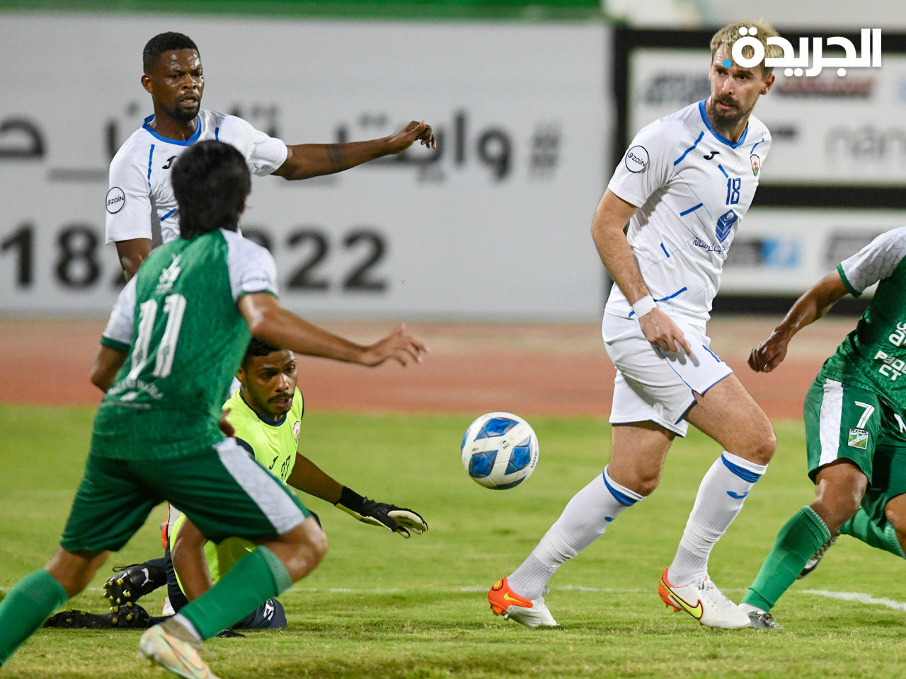 جانب من المباراة