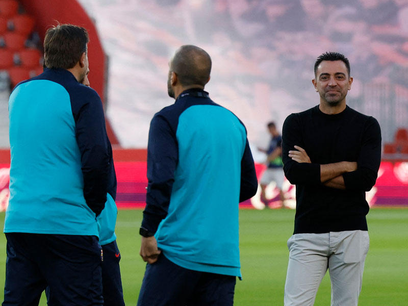 المدير الفني لبرشلونة تشافي هرنانديز