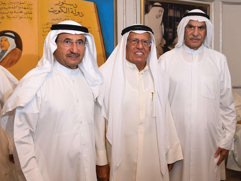 سالم المرزوق ومشاري العنجري في مقدمة الحضور