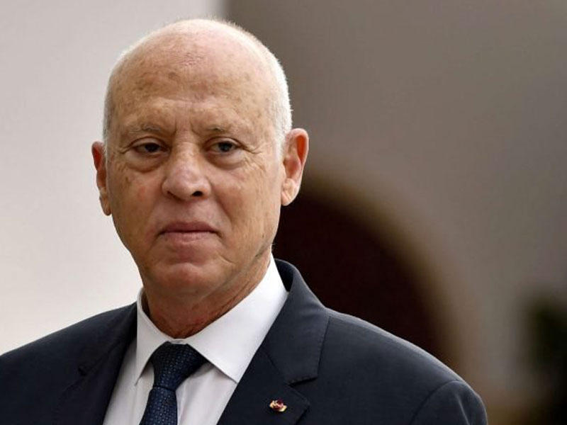 الرئيس التونسي قيس سعيّد