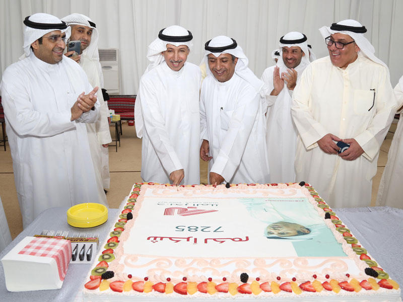 النائب د. بدر الملا ومهلهل وكيكة الفوز