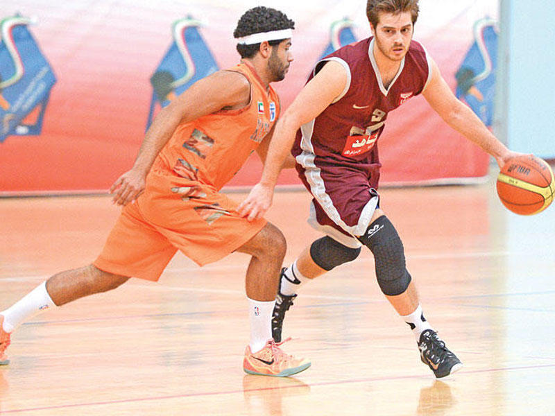  يوسف المطيري في إحدى المباريات السابقة 