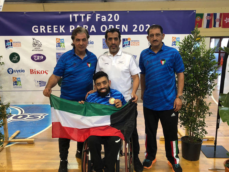 جانب من تتويج البطل يعقوب الخليفة