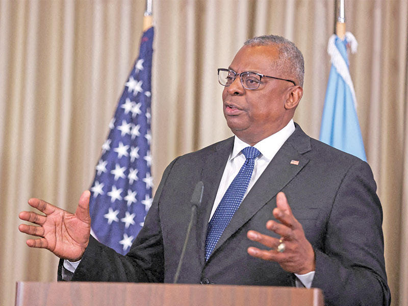 وزير الدفاع الأميركي لويد أوستن