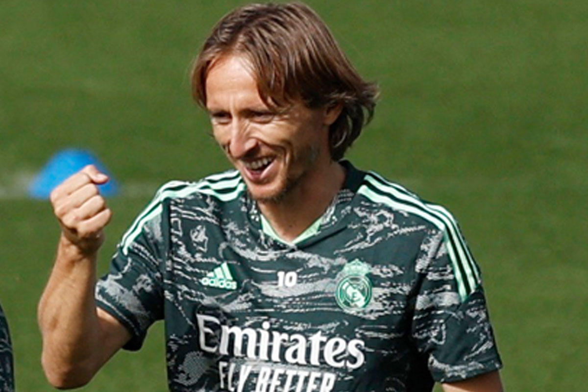 اللاعب لوكا مودريتش 