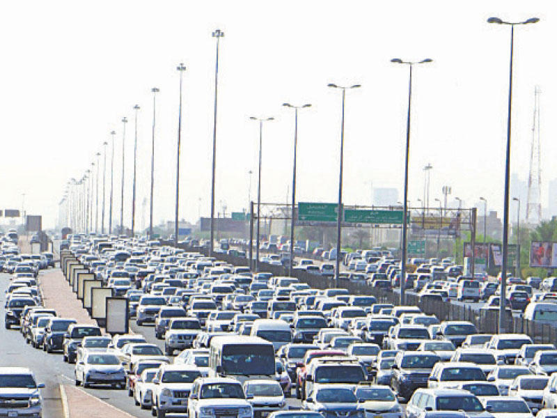 الازدحام المروري