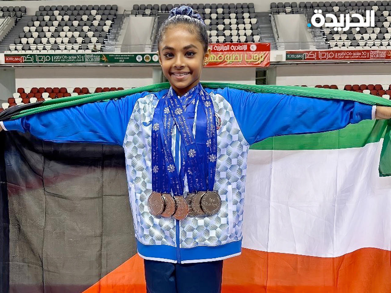 البطلة فاطمة النما وميدالياتها الخمسة