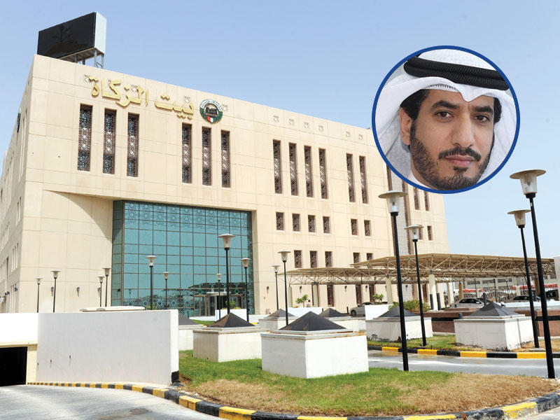 بيت الزكاة وفي الاطار المدير العام لبيت الزكاة د. ماجد العازمي