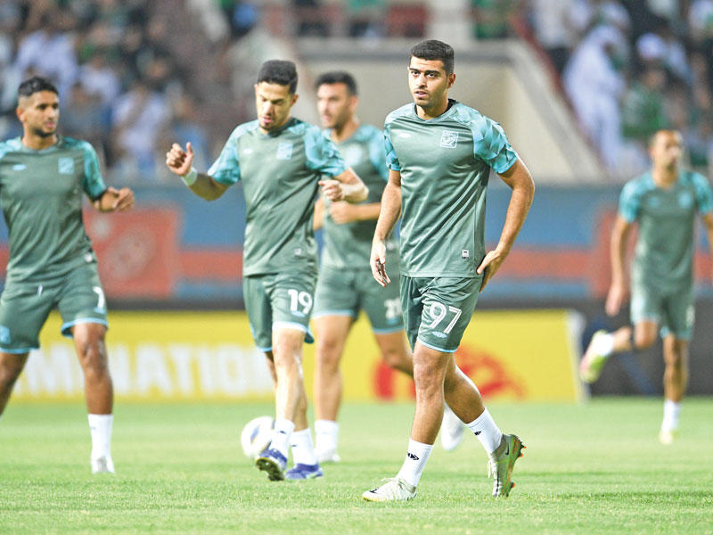 جانب من تدريبات العربي