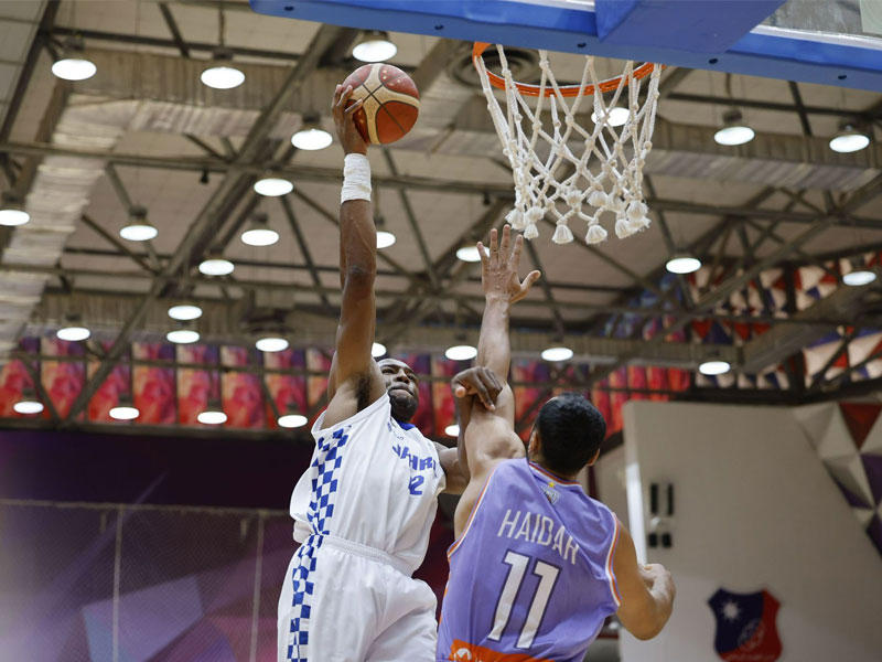 جانب من مباراة الجهراء وبيروت اللبناني