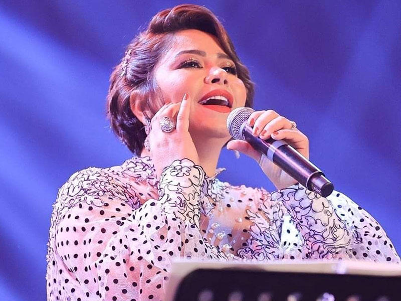 الفنانة شيرين عبدالوهاب 