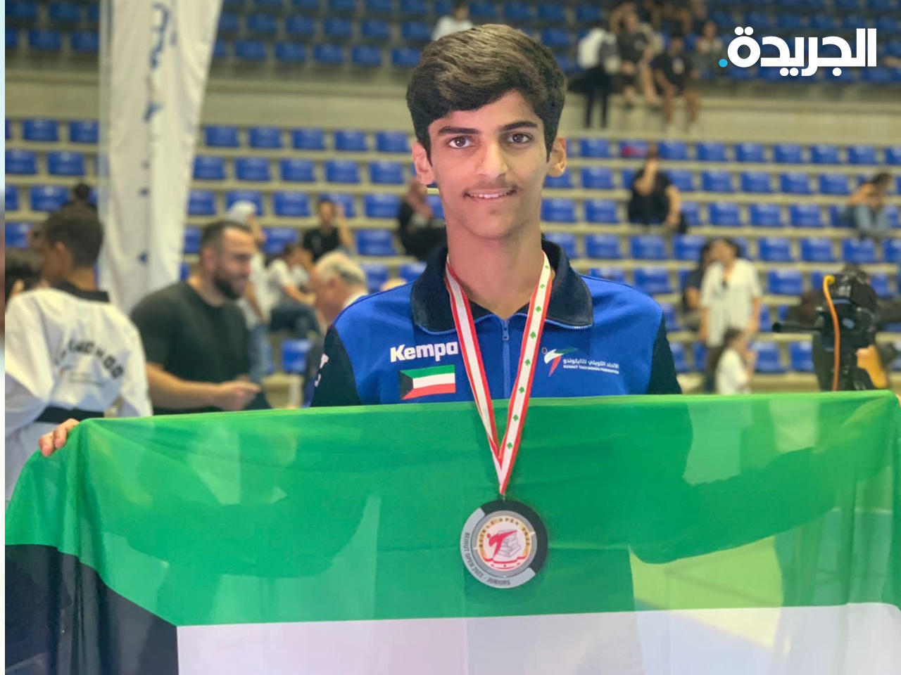 اللاعب الكويتي خالد المطيري