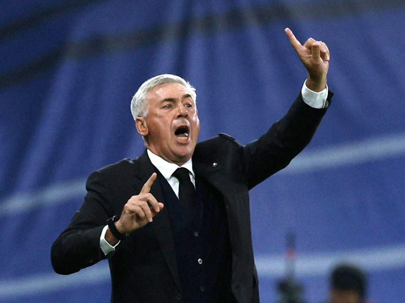 المدير الفني لريال مدريد كارلو أنشيلوتي