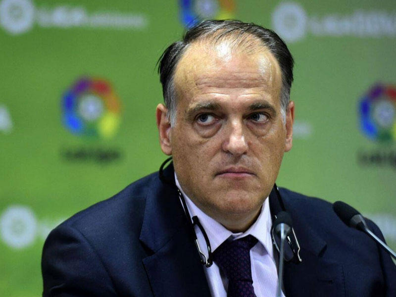  رئيس رابطة الدوري الإسباني خافيير تيباس