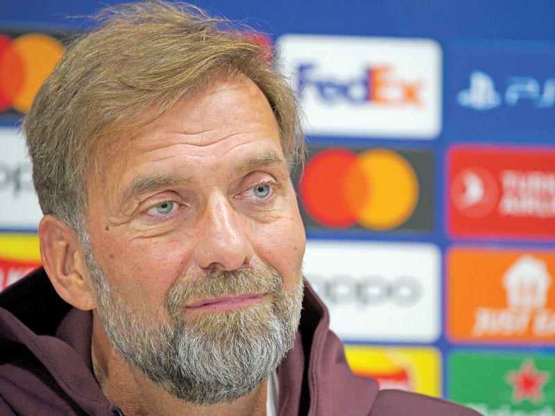 مدرب ليفربول يورغن كلوب 