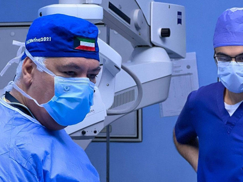 قبيل إجراء العملية